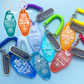 FFXIV Inn Room Hotel Keychains