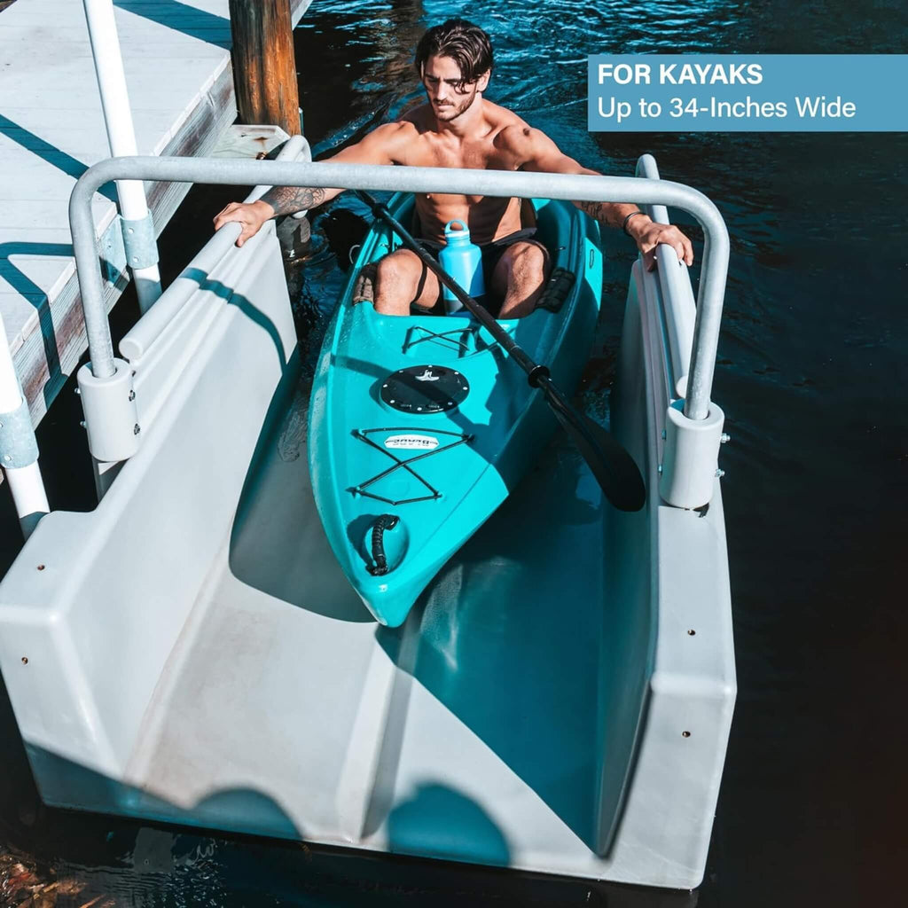 Floating Kayak Launch Station For Fixed Docks Kayaks And Canoes (SAK36851)