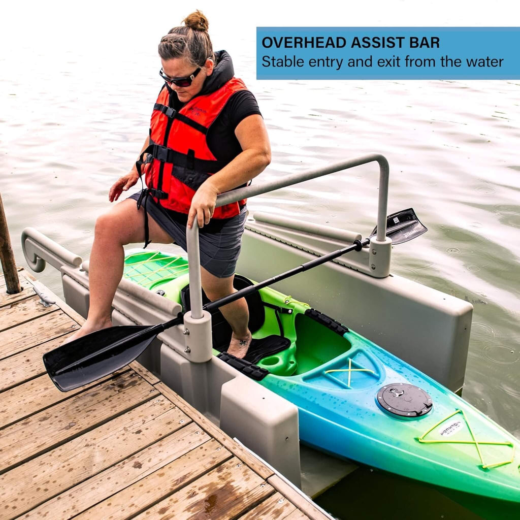 Floating Kayak Launch Station For Fixed Docks Kayaks And Canoes (SAK36851)