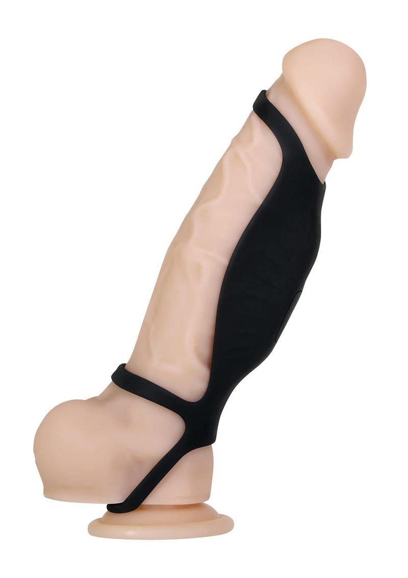 Gender X Rocketeer Rechargeable Silicone Penis Sleeve with 9 Speeds
