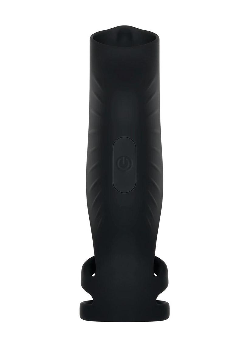 Gender X Rocketeer Rechargeable Silicone Penis Sleeve with 9 Speeds