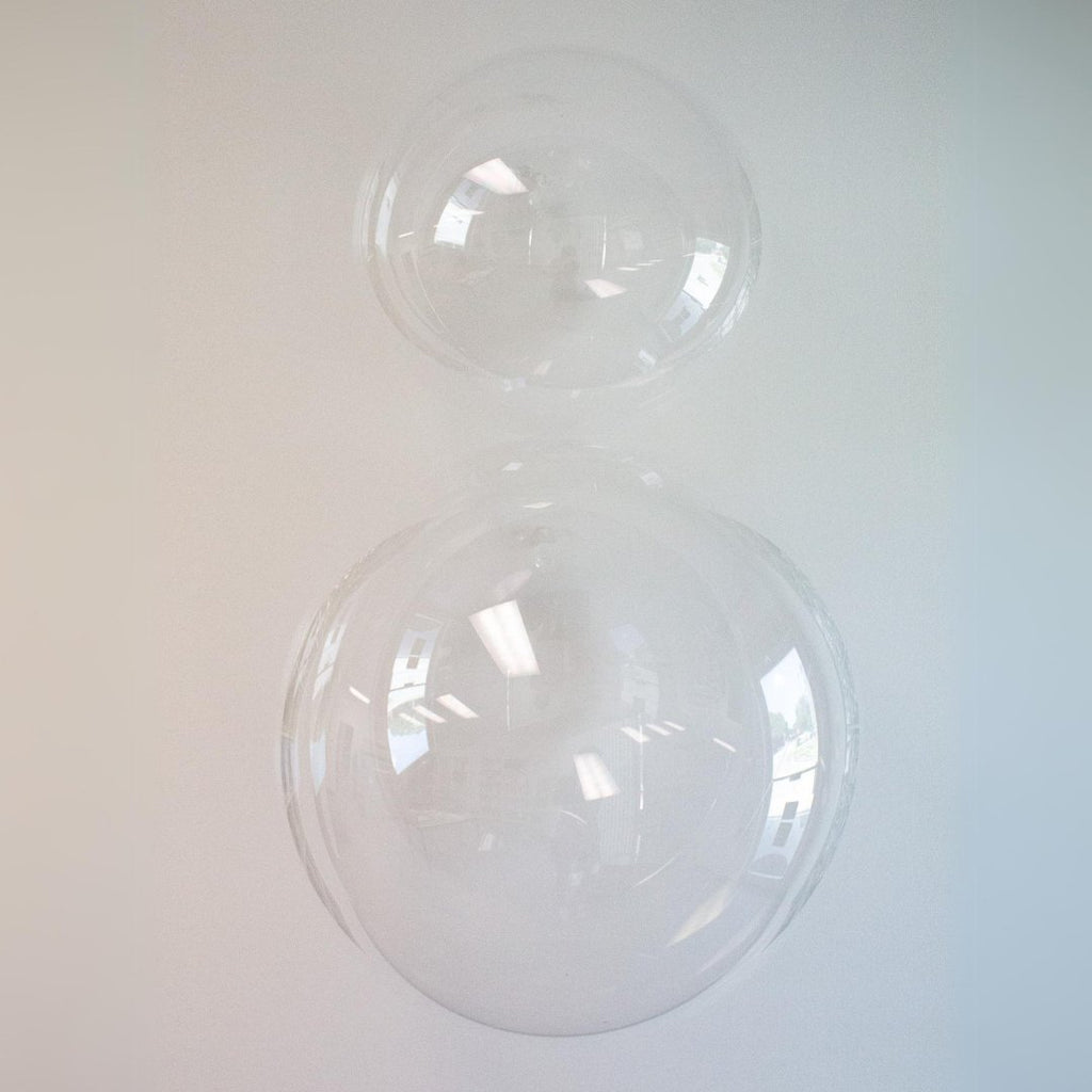 Giant Round Clear Bobo Balloon (24 Inch)