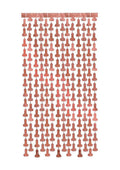 Glitterati Penis Party Metallic Curtains 2-Piece Set Rose Gold