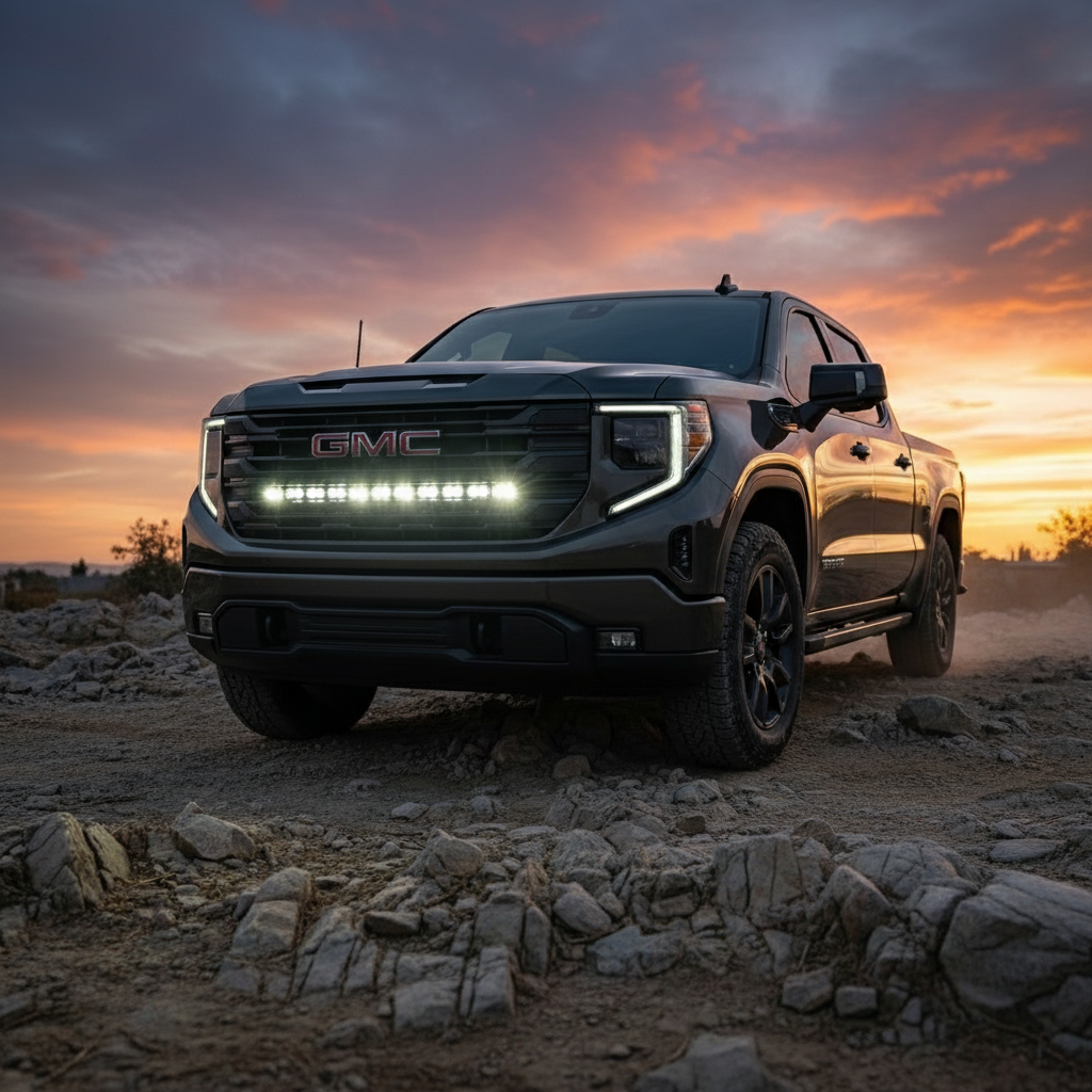 2019+ GMC Sierra 1500 40in Light Bar PRO