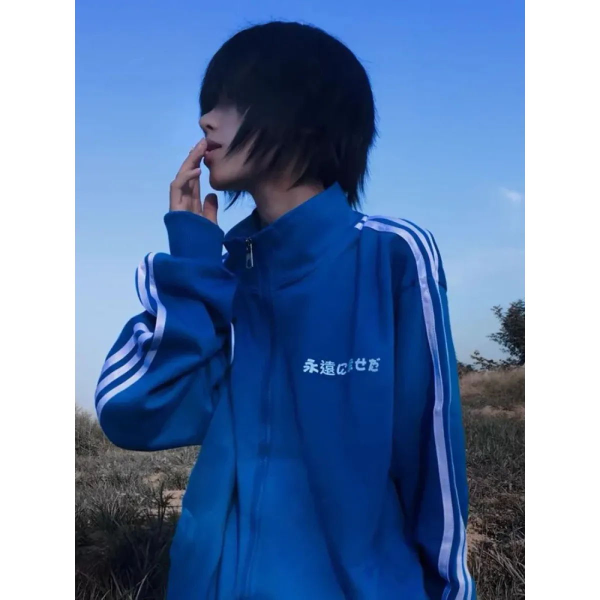 Grunge Streetwear Zipper Hoodie