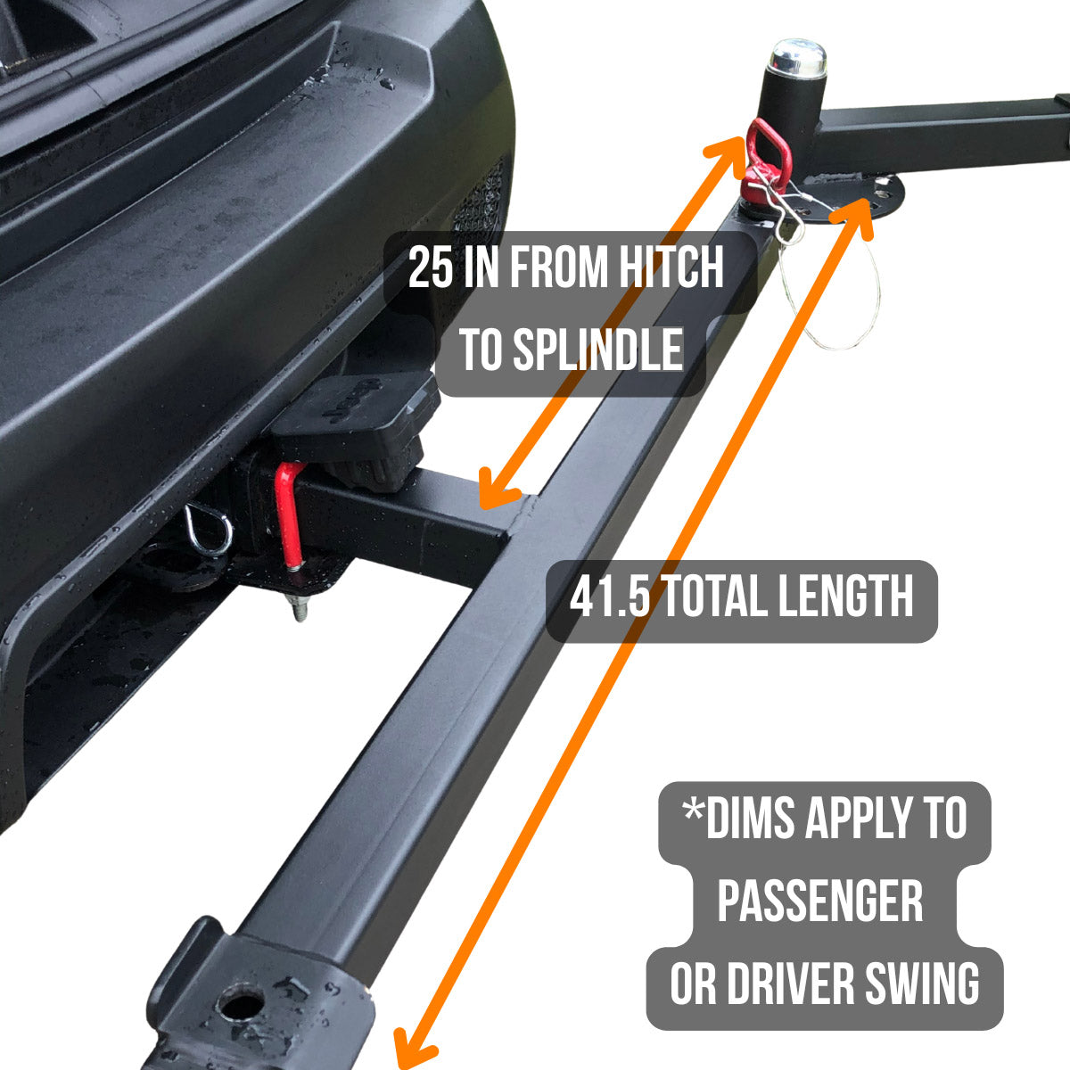 2" Hitch Swing-Away Cargo Carrier & Bike Rack | rucRak GUNNY