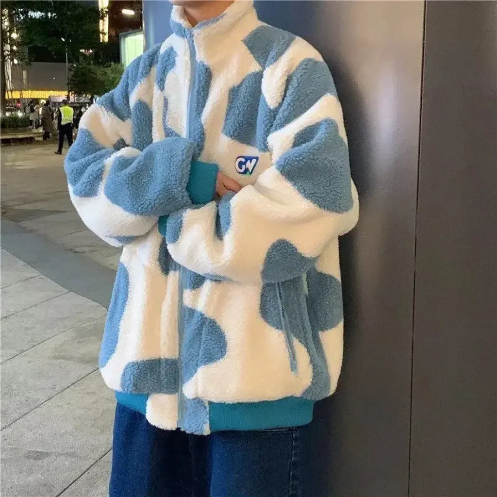 Harajuku Fleece Zip Jacket