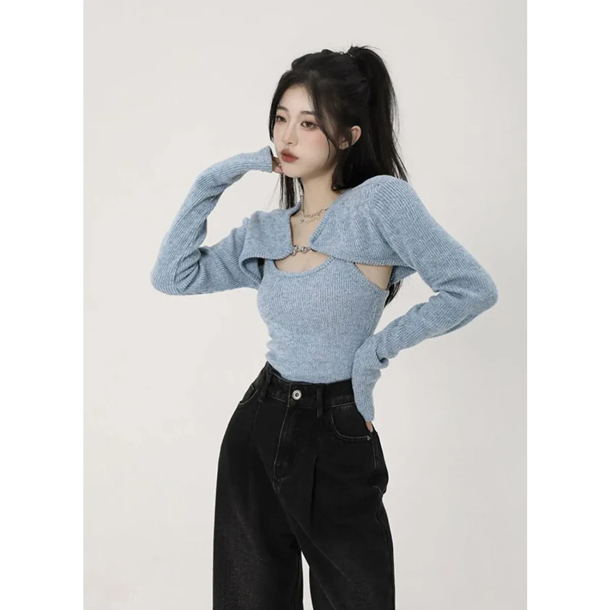 Harajuku Knit Sweater Set