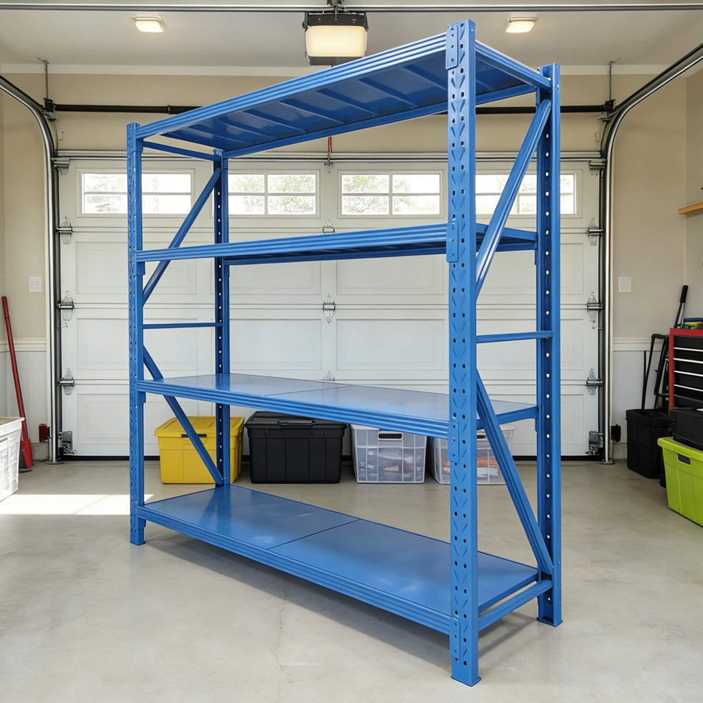 Heavy-Duty 5000-Pound 4-Tier Adjustable Steel Garage Shelf (SAK52841)