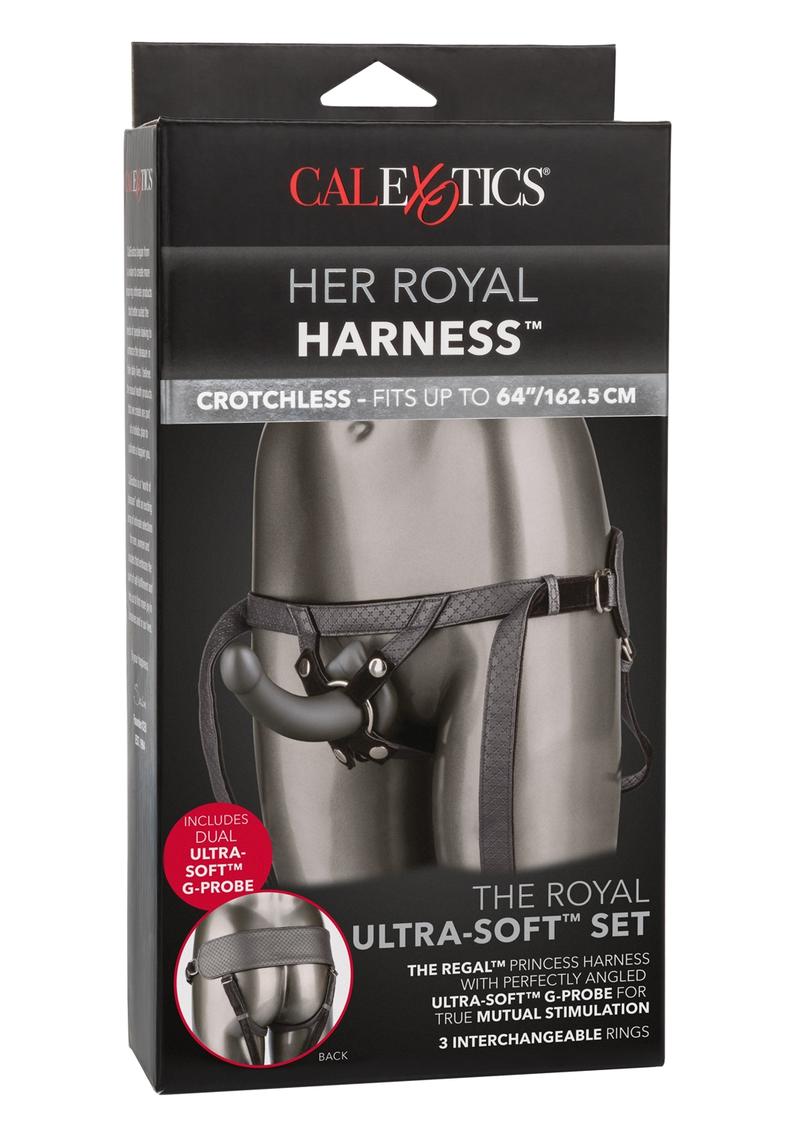 Her Royal Harness The Royal Ultra-Soft Set Crotchless Adjustable