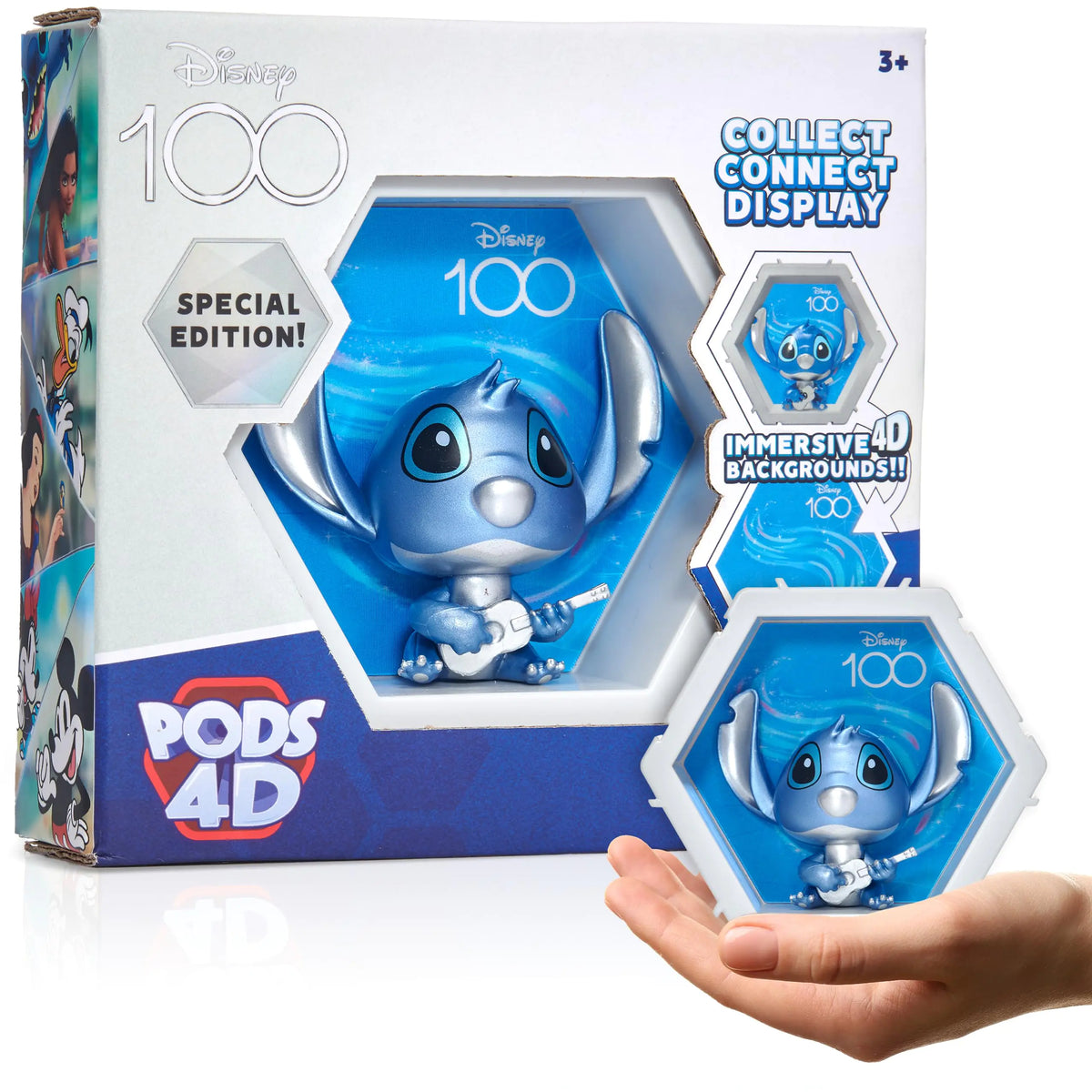 WOW! PODS 4D - Stitch - One Hundred Year Disney Anniversary Collectable