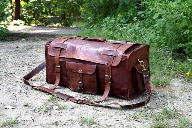 The Peterson Leather Duffle
