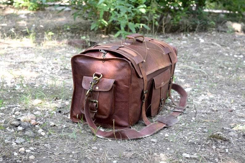 The Peterson Leather Duffle