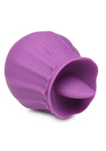 Bloomgasm Wild Violet 10X Silicone Licking Clit Stimulator
