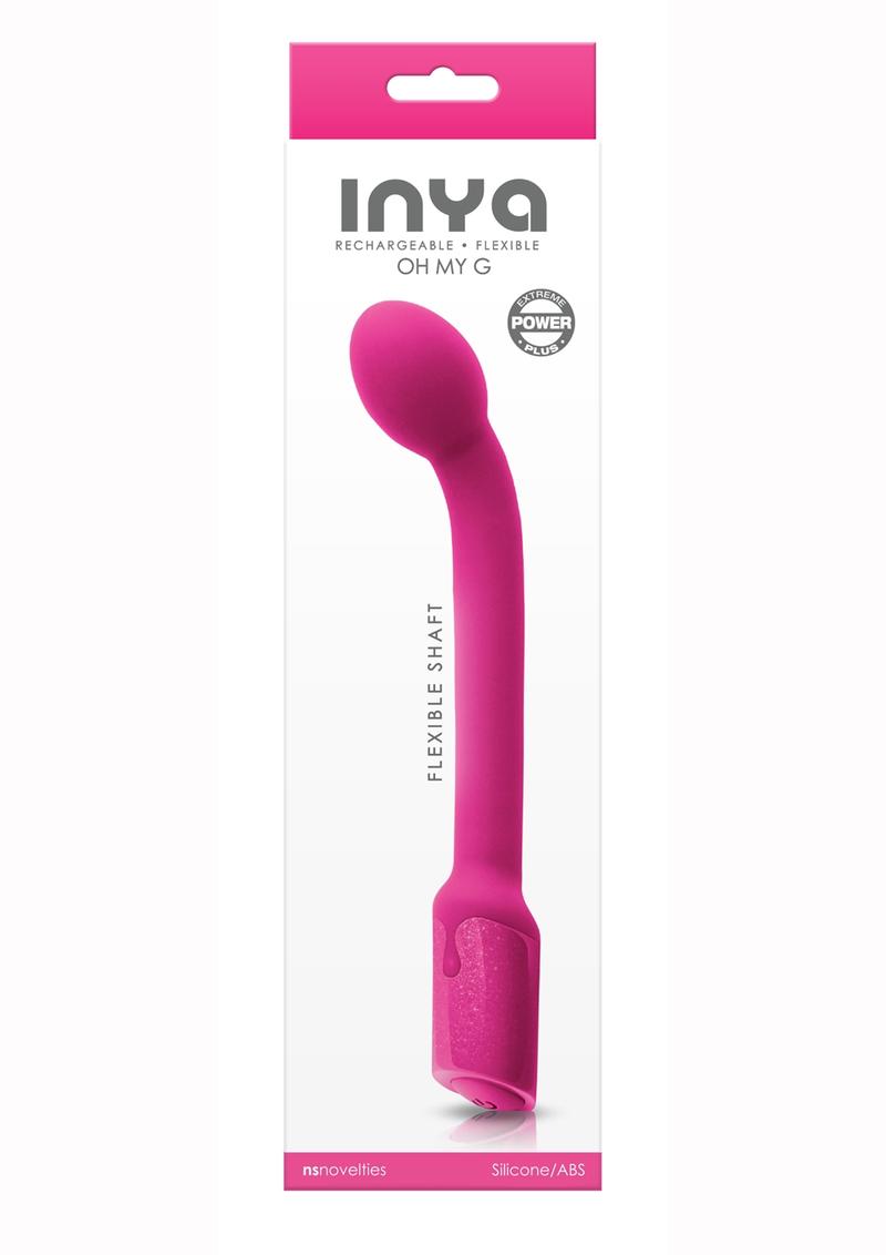 Inya Oh My G Silicone Rechargeable Wand Flexible G-Spot Vibrator