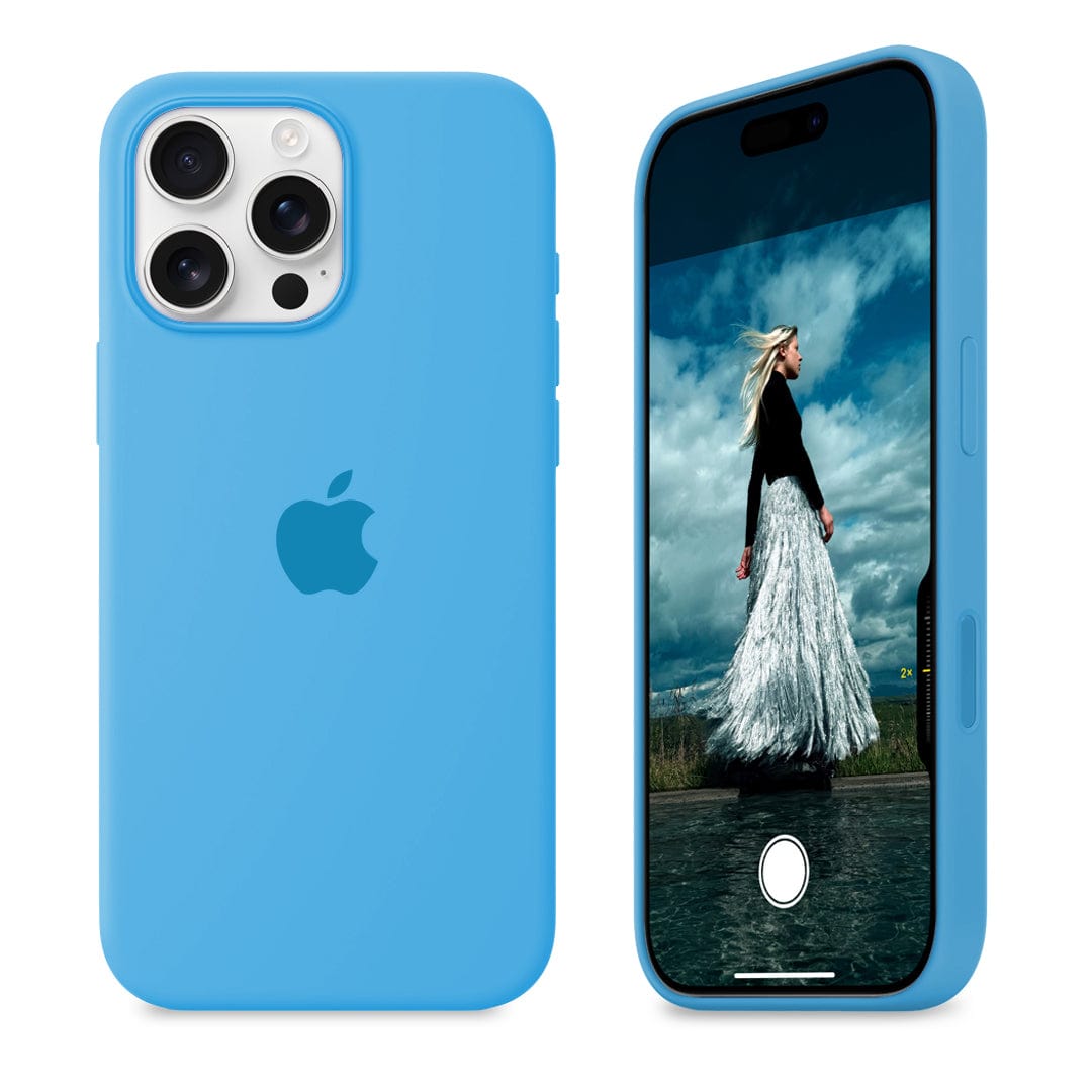 iPhone Silicone Case (Surf Blue)