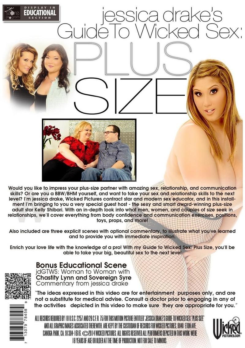 Jessica Drake’s Guide to Wicked Sex Plus Size Educational Sex DVD
