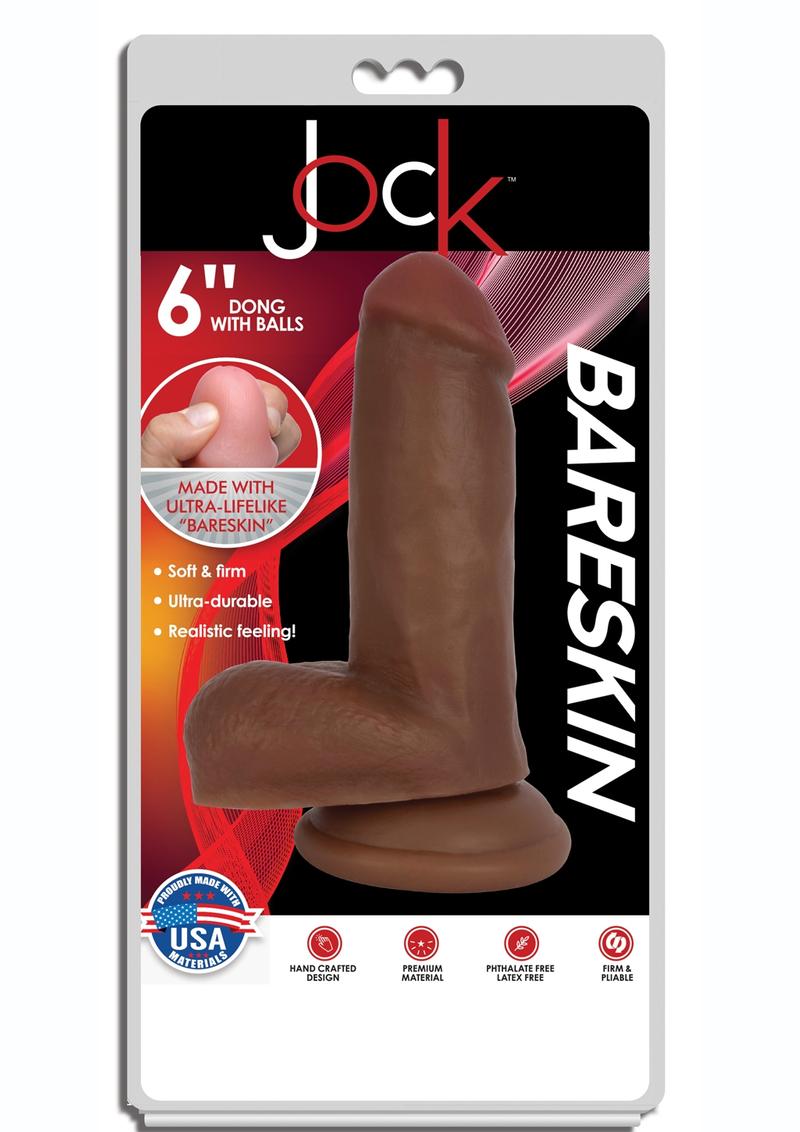 Jock Bareskin Realistic Design Dong with Balls