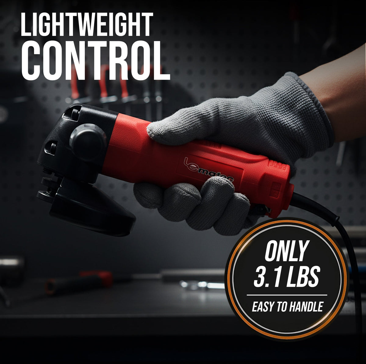 LE-G804 Air Angle Grinder 4" – Compact High Power Cutting Tool