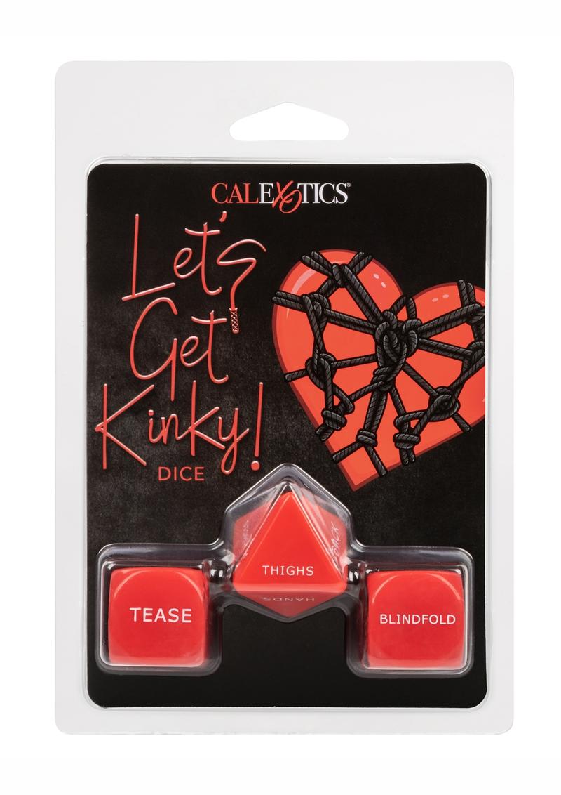 CalExotics Let's Get Kinky Dice Bondage Game