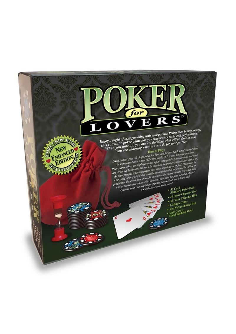 Poker for Lovers Card Game Passionate Game for Couples