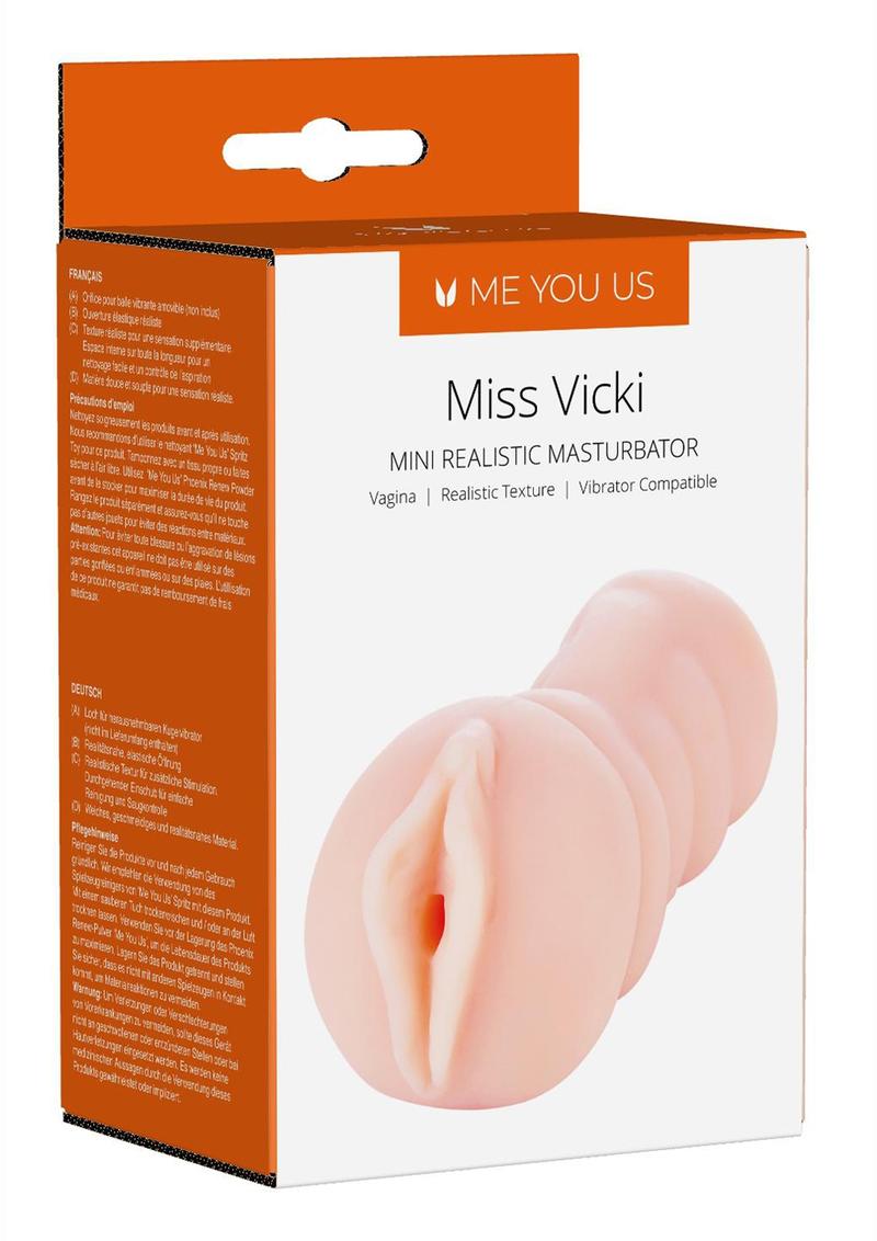 Miss Vicki Mini Realistic Masturbator
