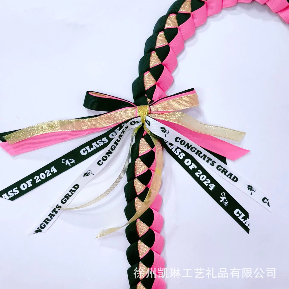 Handmade Graduation Honor Floral Wreath Sash 2024