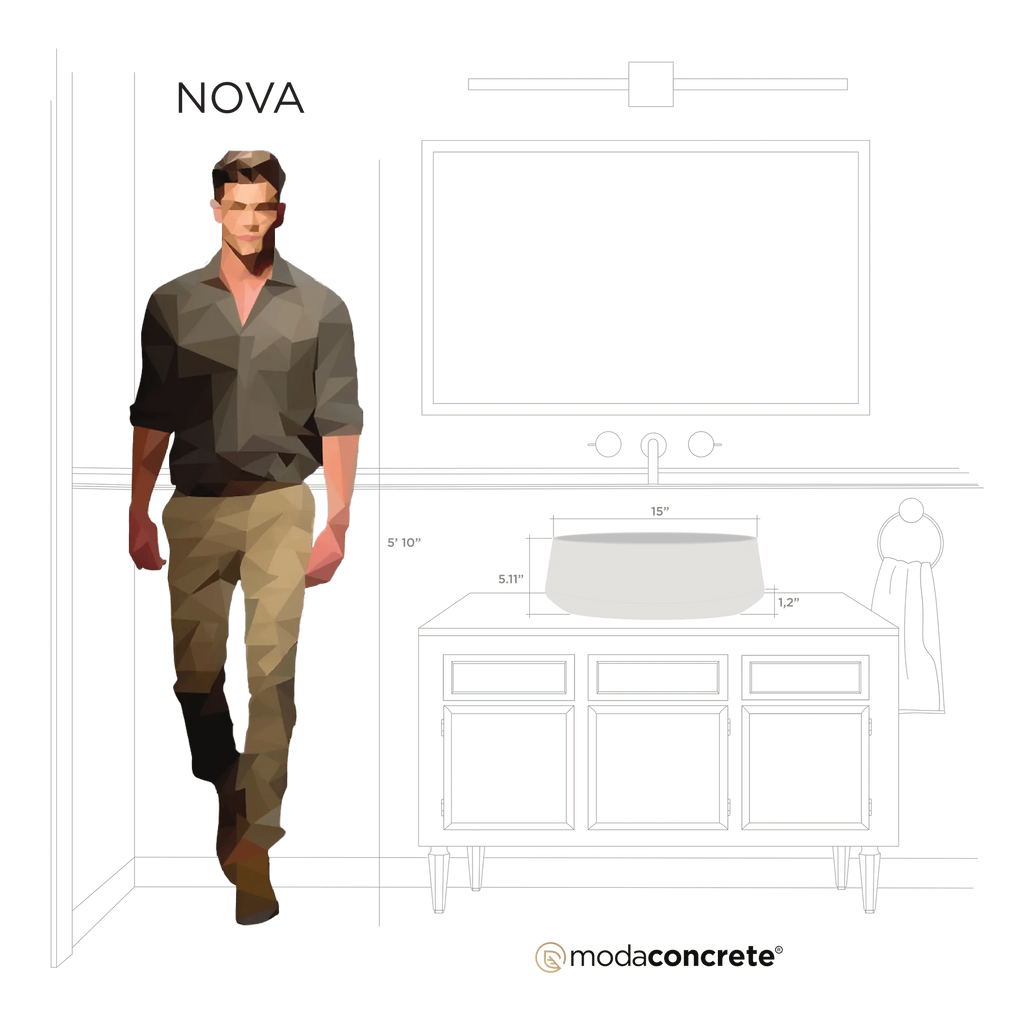 Nova Concrete Sink
