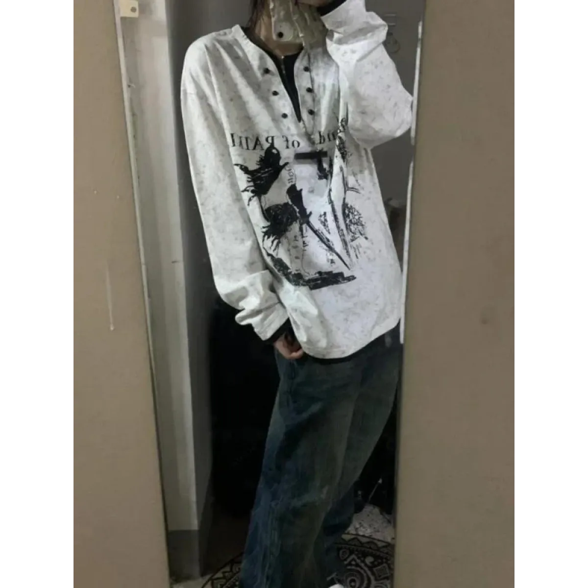 Oversized Gothic T-Shirt