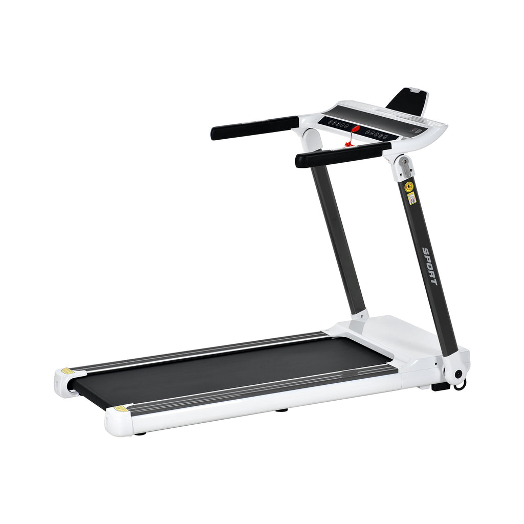 Portable Compact Home Cardio Fitness Treadmill With 3.5HP Electric Motor & Bluetooth Speakers (SAK32416)