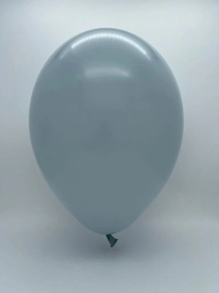 Premium Fog Gray Latex Balloon Packs (5", 11”, 16”, 24”, and 36”)