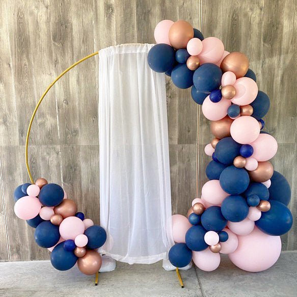Premium Navy Latex Balloon Cluster (5", 11” and 17”)