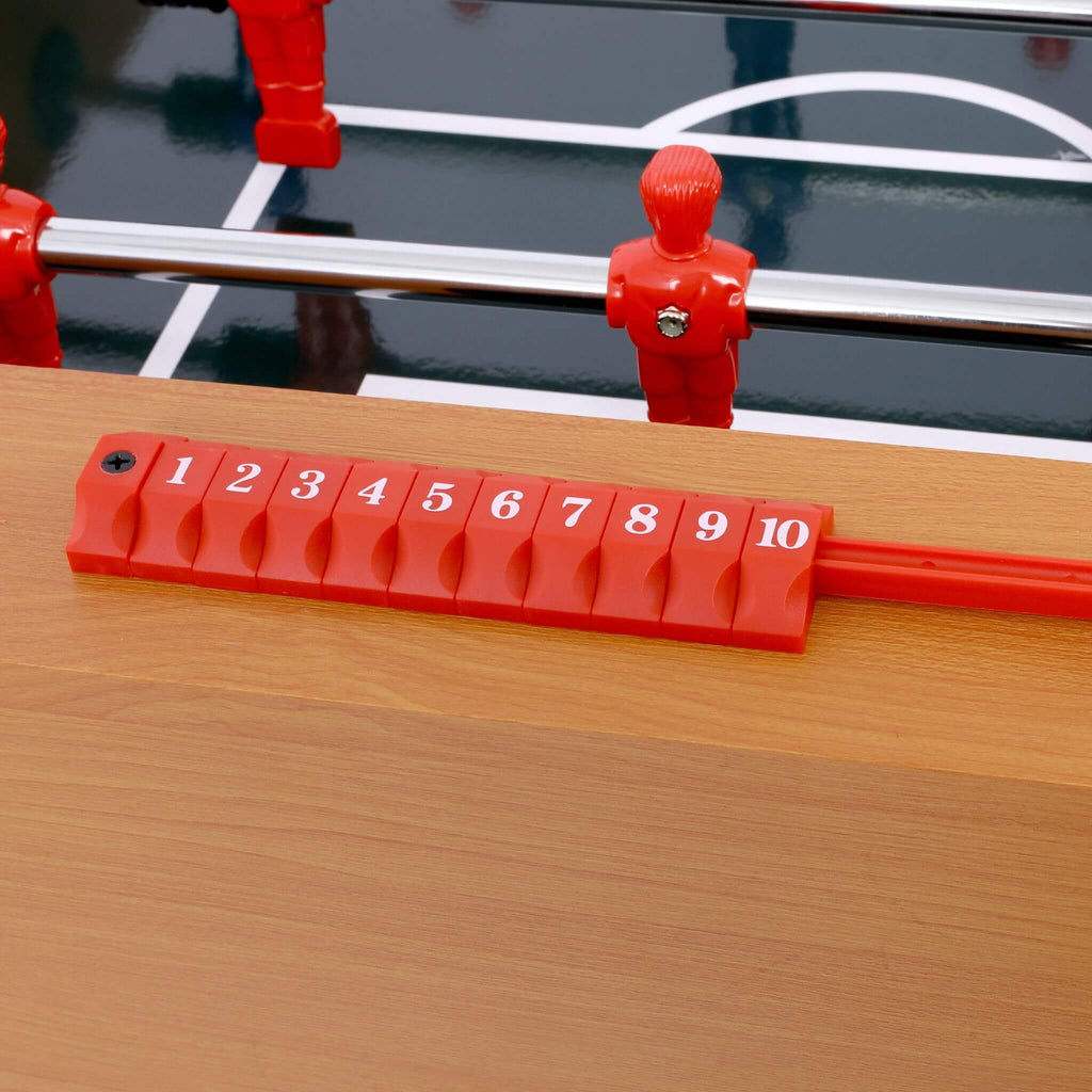 Premium 54-Inch Professional Wooden Foosball Table With Adjustable Leg Levelers (SAK95481)