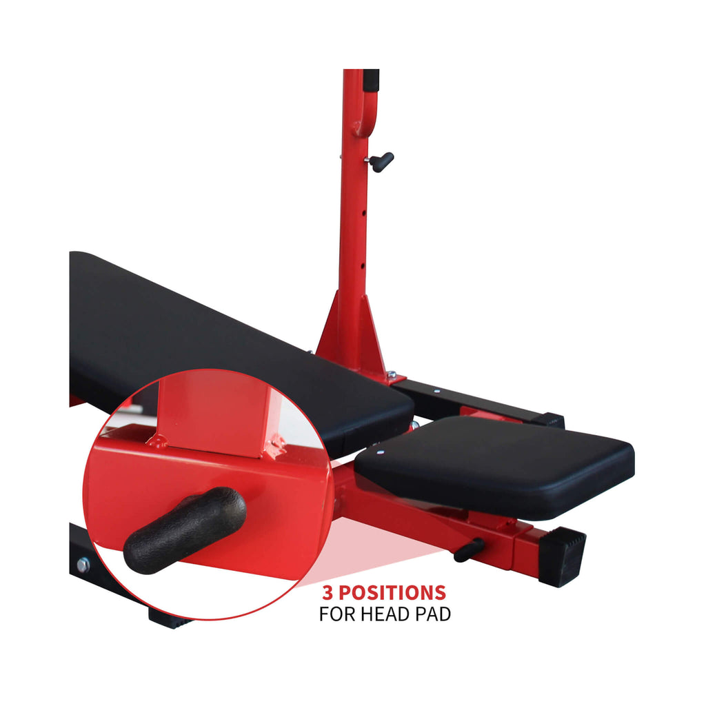 Premium Vertical Leg Press Machine With Adjustable Back And Head Rests For Home Gyms, 660LBS (SAK34819)