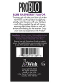 ProBLO Blue Raspberry Flavored Gel Enhance Oral Pleasure