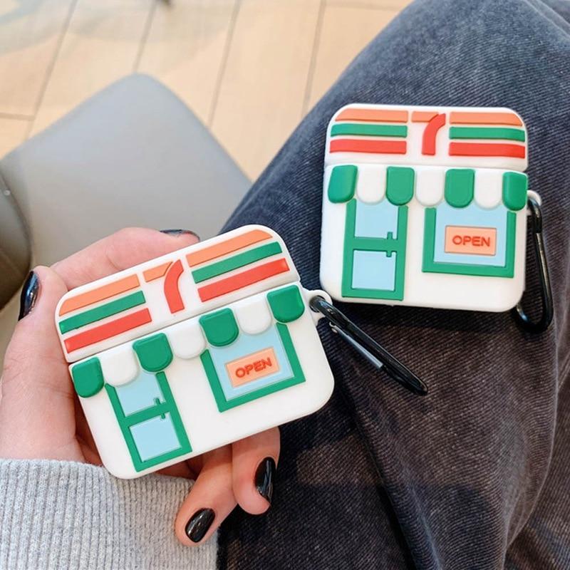 Cartoon Cute Convenience Store Airpods Pro Case
