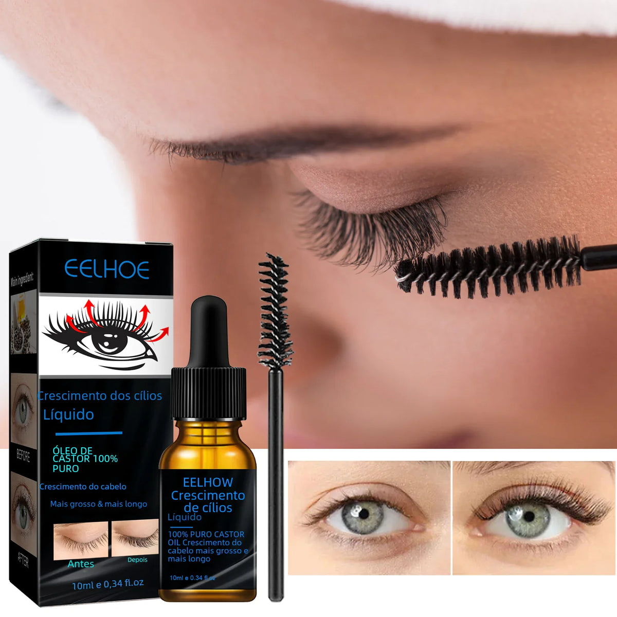 EELHOE Castor Oil Mascara