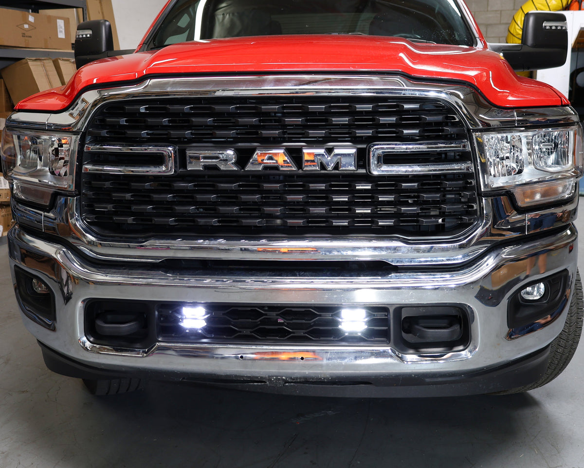 2019-24 RAM 2500/3500 Lower Grille Light Pods