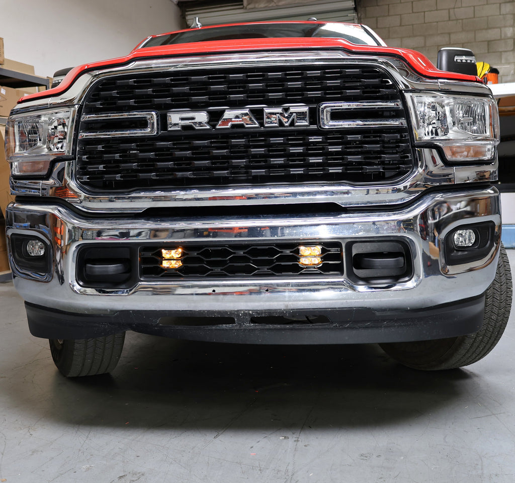 2019-24 RAM 2500/3500 Lower Grille Light Pods