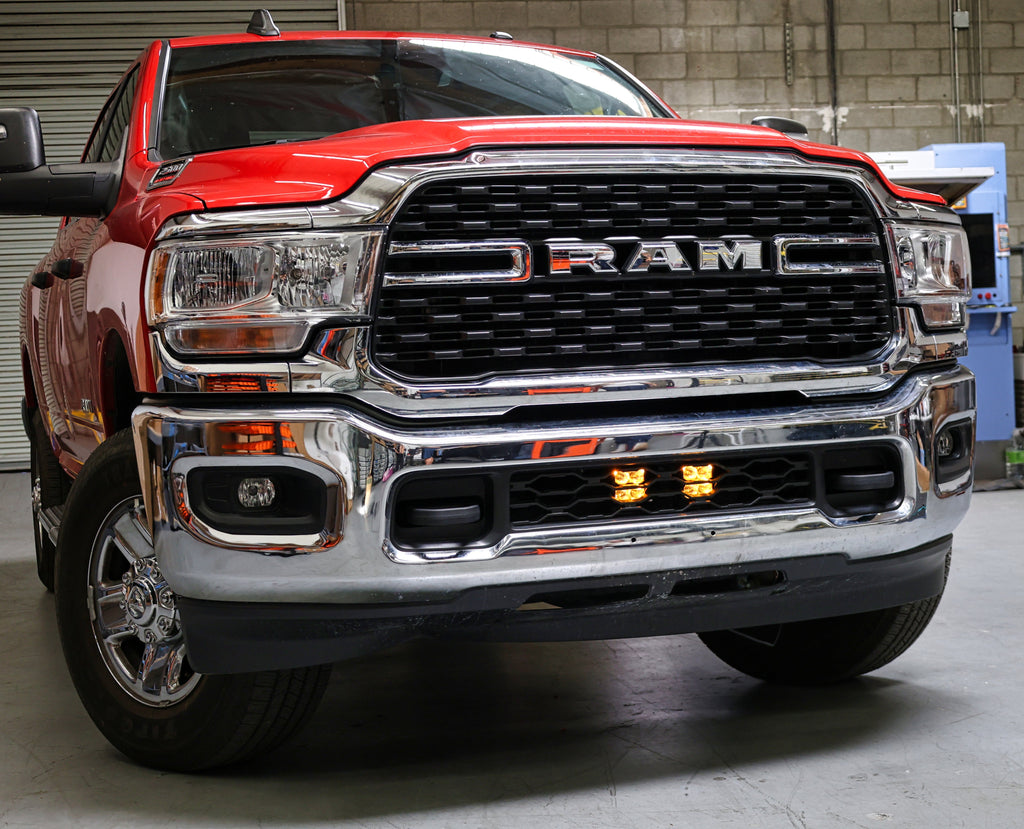 2019-24 RAM 2500/3500 Lower Grille Light Pods