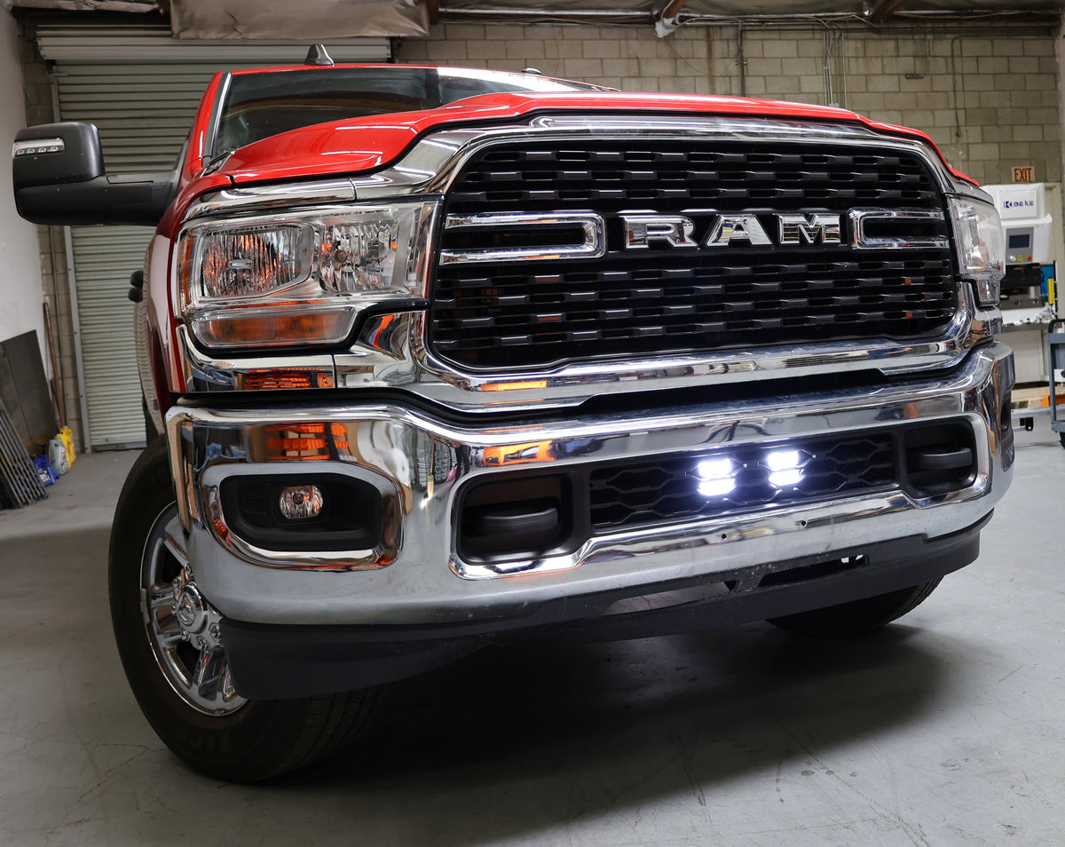 2019-24 RAM 2500/3500 Lower Grille Light Pods