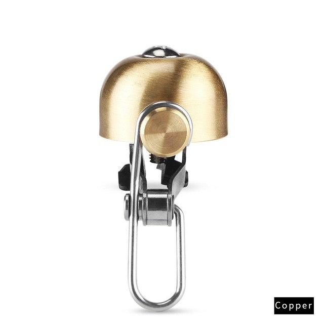 Retro Bicycle Bell Stainless Steel Bike Ringer Road Bike Horn Handlebar Bicycle Ring Loud Sound Cycling Bell Alarm Accessory Bike Bell Classic Bicycle Bell For Bike Vintage Ring Bell With Loud Sound Bells For Road Mountain Bike Handlebars Adults