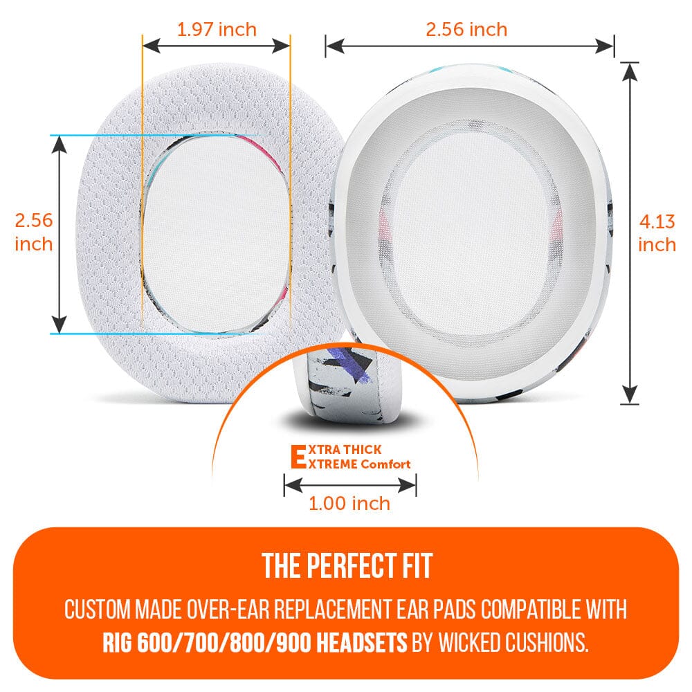 RIG 600, 700, 800 & 900 Series Earpads - WC FreeZe Cooling Gel