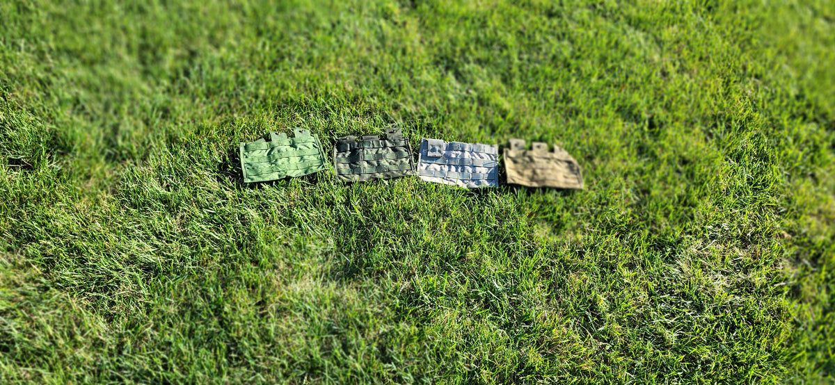 Jungle Green Dyed ACU Riflemen set 7 pouches