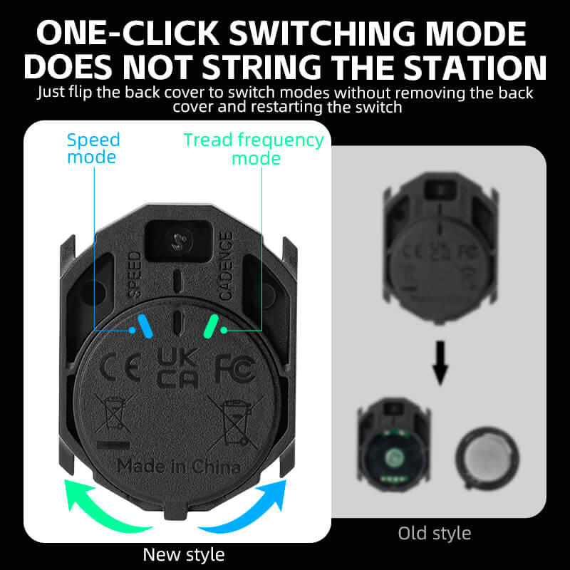 2-in-1 Speed & Cadence Sensor