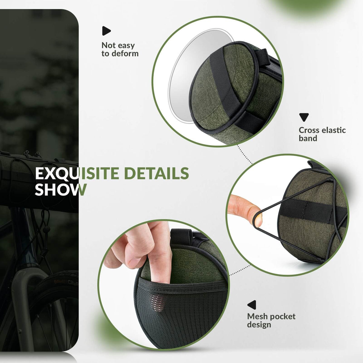 Bike Handlebar Roll Bag - 2L