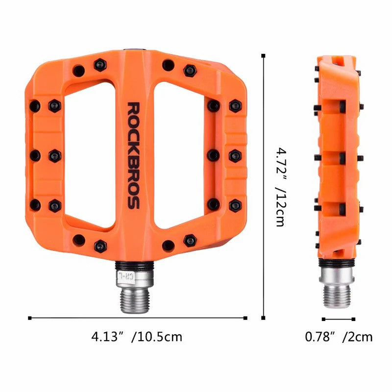 High-Speed Bearing Nylon Bike Pedals