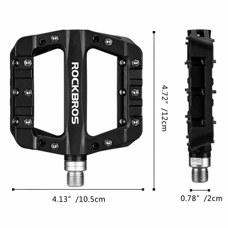 High-Speed Bearing Nylon Bike Pedals