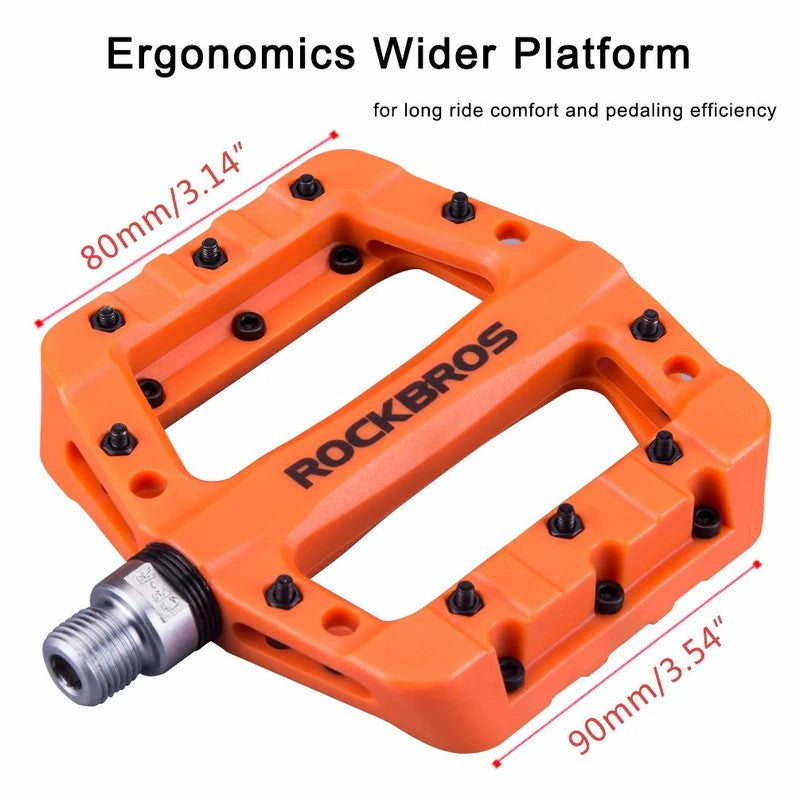 High-Speed Bearing Nylon Bike Pedals