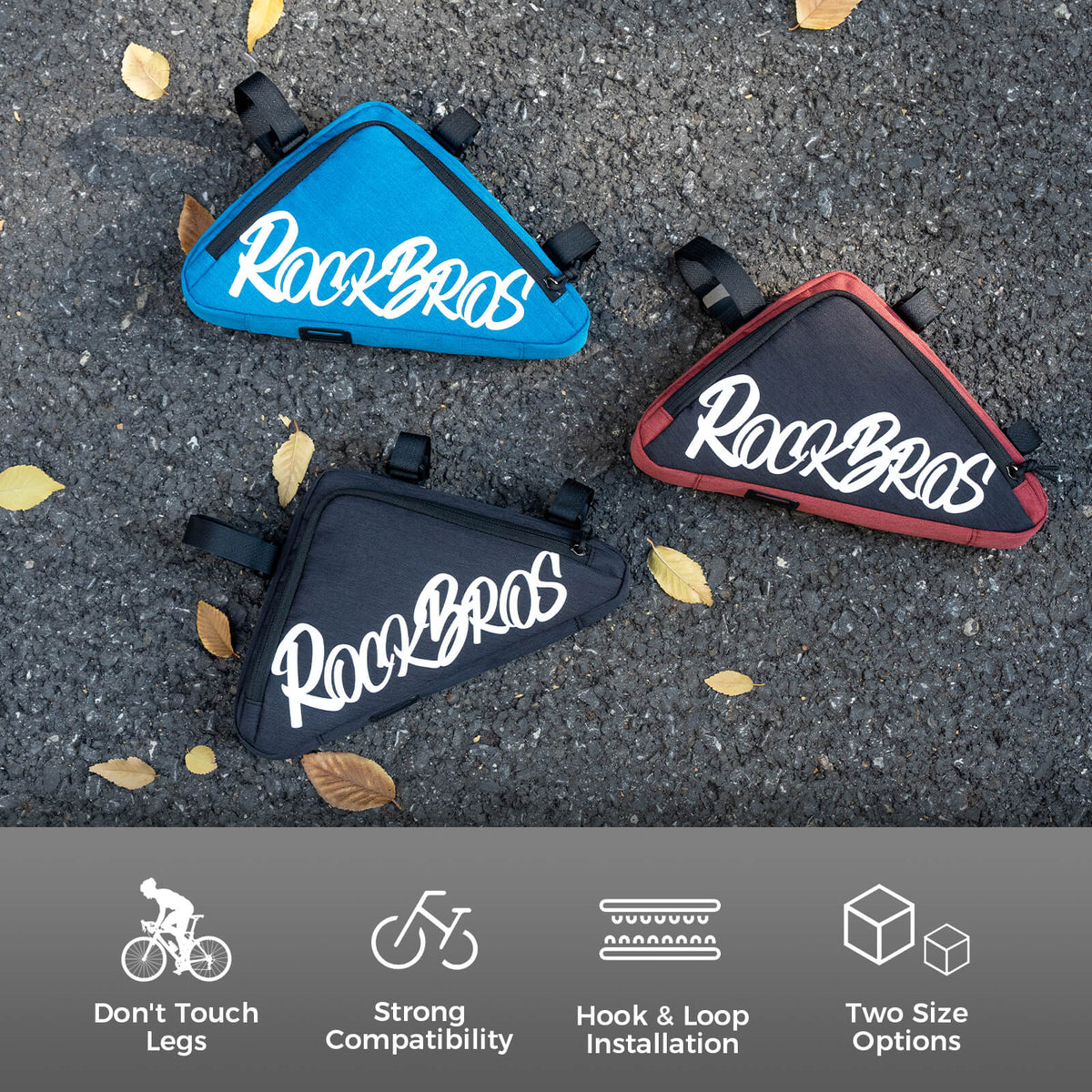 FlashRide Sketch Bike Triangle Bag - 1.4L